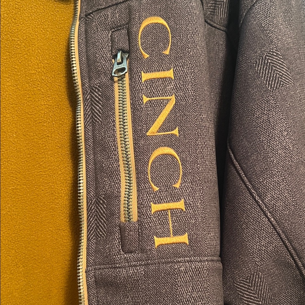 Cinch Men's Dark Brown Lightweight Jacket - Picture 3 of 5